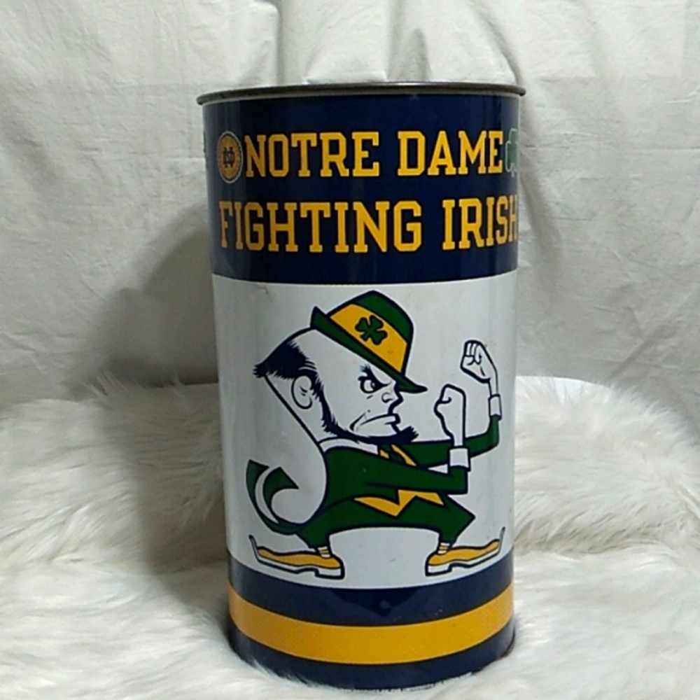 Vintage Notre Dame Fighting Irish Officially Licensed Product Tall Can